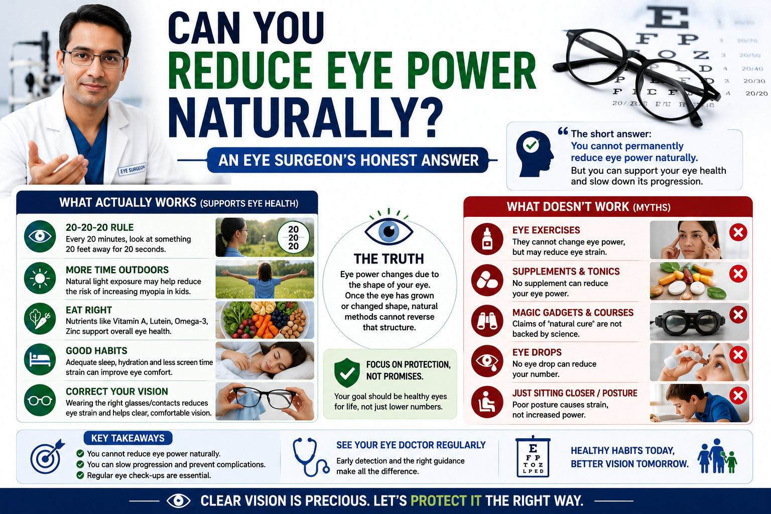Eye power and healthy habits